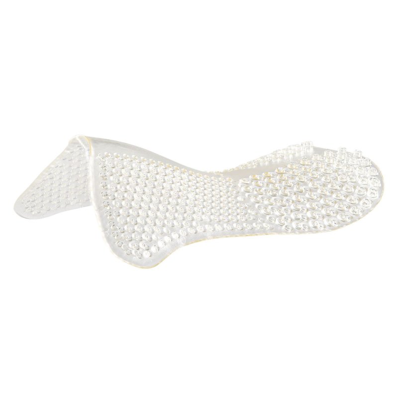Acavallo Compensatore in gel Massage rialzo posteriore - Trasparente