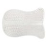 Acavallo Compensatore in gel Massage rialzo posteriore - Trasparente