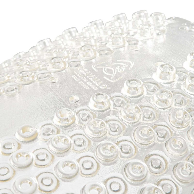 Acavallo Compensatore in gel Massage rialzo posteriore - Trasparente