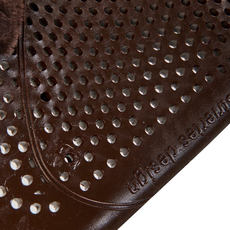 Acavallo Compensatore gel Classic con montone sintetico sagomato - Marrone - colore lana sintetica Eco-Wool  Brown