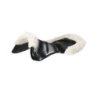 Acavallo Compensatore gel Classic con montone sintetico sagomato - Nero - colore lana sintetica Eco-Wool  Natural