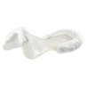 Acavallo Compensatore gel Classic con montone sintetico sagomato - Trasparente - colore lana sintetica Eco-Wool  White