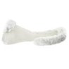 Acavallo Compensatore gel Classic con montone sintetico sagomato - Trasparente - colore lana sintetica Eco-Wool  White