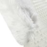 Acavallo Compensatore gel Classic con montone sintetico sagomato - Trasparente - colore lana sintetica Eco-Wool  White