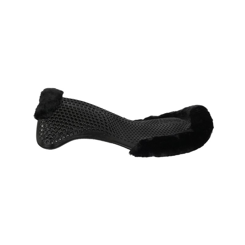 Acavallo Compensatore gel Classic montone sintetico rialzo anteriore - Nero - colore lana sintetica Eco-Wool  Black