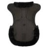 Acavallo Compensatore gel Classic montone sintetico rialzo anteriore - Nero - colore lana sintetica Eco-Wool  Black