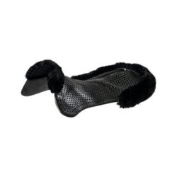 Acavallo Compensatore gel Classic montone sintetico rialzo posteriore - Nero - colore lana sintetica Eco-Wool  Black