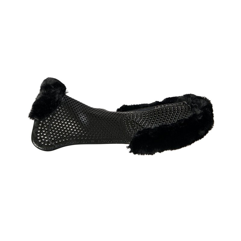 Acavallo Compensatore gel Classic montone sintetico rialzo posteriore - Nero - colore lana sintetica Eco-Wool  Black