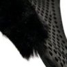Acavallo Compensatore gel Classic montone sintetico rialzo posteriore - Nero - colore lana sintetica Eco-Wool  Black