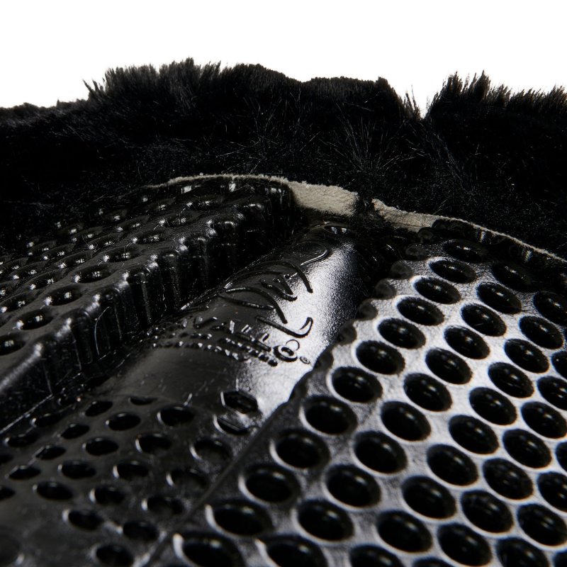Acavallo Compensatore gel Classic montone sintetico rialzo posteriore - Nero - colore lana sintetica Eco-Wool  Black