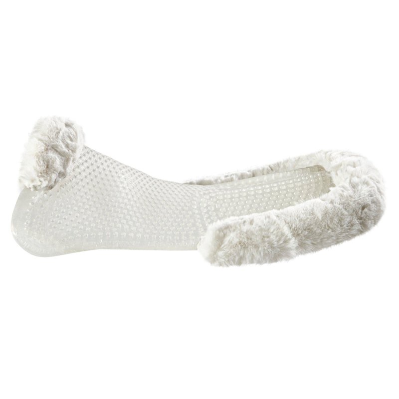 Acavallo Compensatore gel Classic montone sintetico rialzo posteriore - Trasparente - colore lana sintetica Eco-Wool  Natural