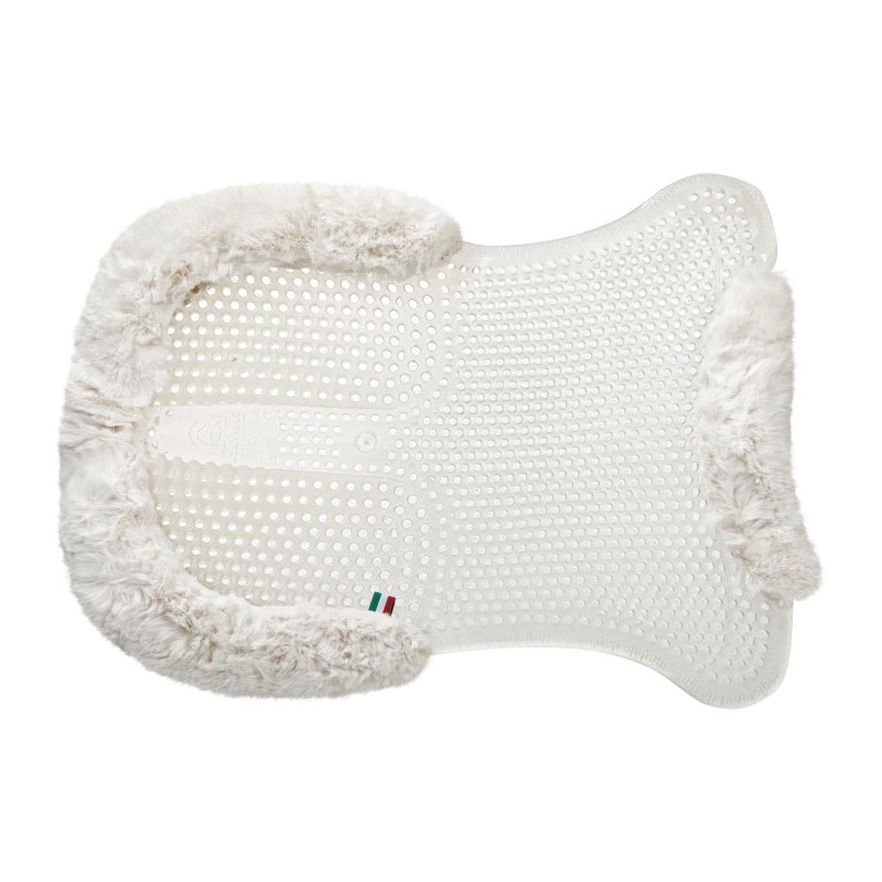 Acavallo Compensatore gel Classic montone sintetico rialzo posteriore - Trasparente - colore lana sintetica Eco-Wool  Natural