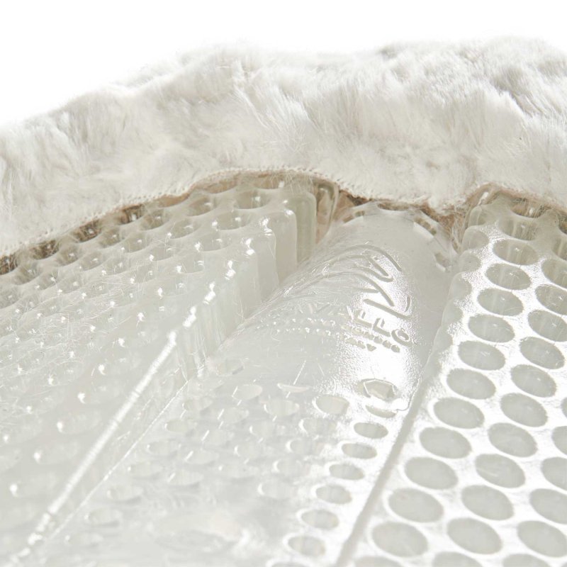 Acavallo Compensatore gel Classic montone sintetico rialzo posteriore - Trasparente - colore lana sintetica Eco-Wool  Natural