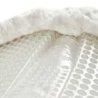 Acavallo Compensatore gel Classic montone sintetico rialzo posteriore - Trasparente - colore lana sintetica Eco-Wool  Natural