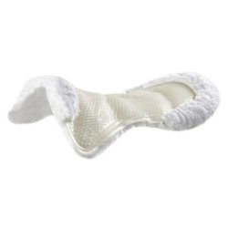 Acavallo Compensatore gel Classic rivestito in montone sintetico - Trasparente - colore lana sintetica Eco-Wool  White