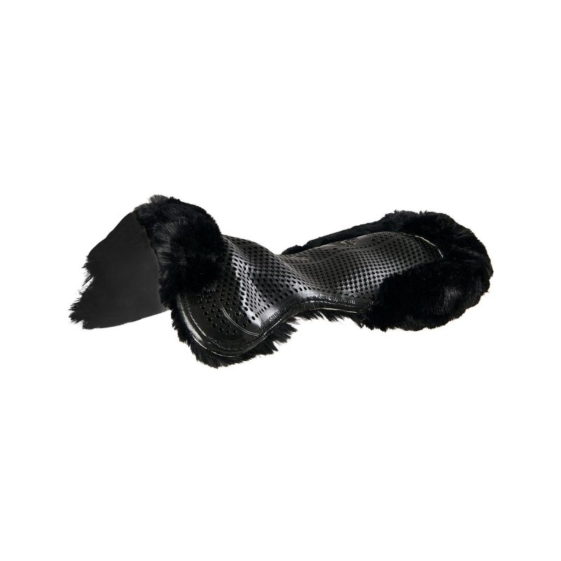 Acavallo Compensatore gel Classic rivestito in montone sintetico - Nero - colore lana sintetica Eco-Wool  Black