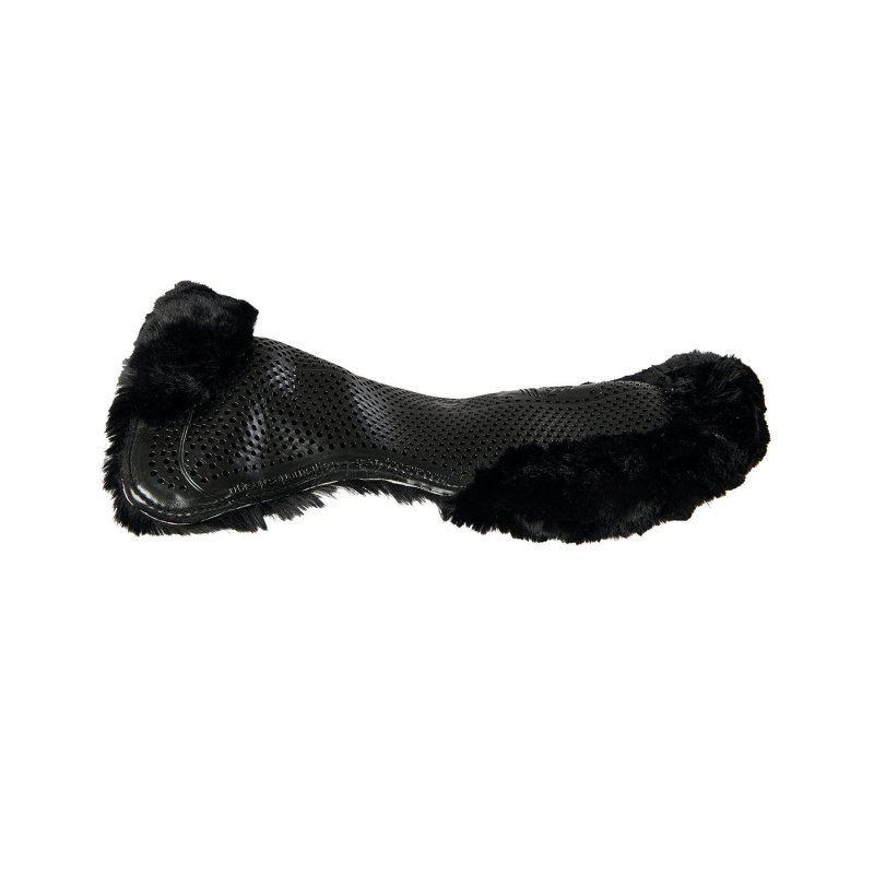 Acavallo Compensatore gel Classic rivestito in montone sintetico - Nero - colore lana sintetica Eco-Wool  Black