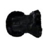 Acavallo Compensatore gel Classic rivestito in montone sintetico - Nero - colore lana sintetica Eco-Wool  Black