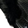 Acavallo Compensatore gel Classic rivestito in montone sintetico - Nero - colore lana sintetica Eco-Wool  Black