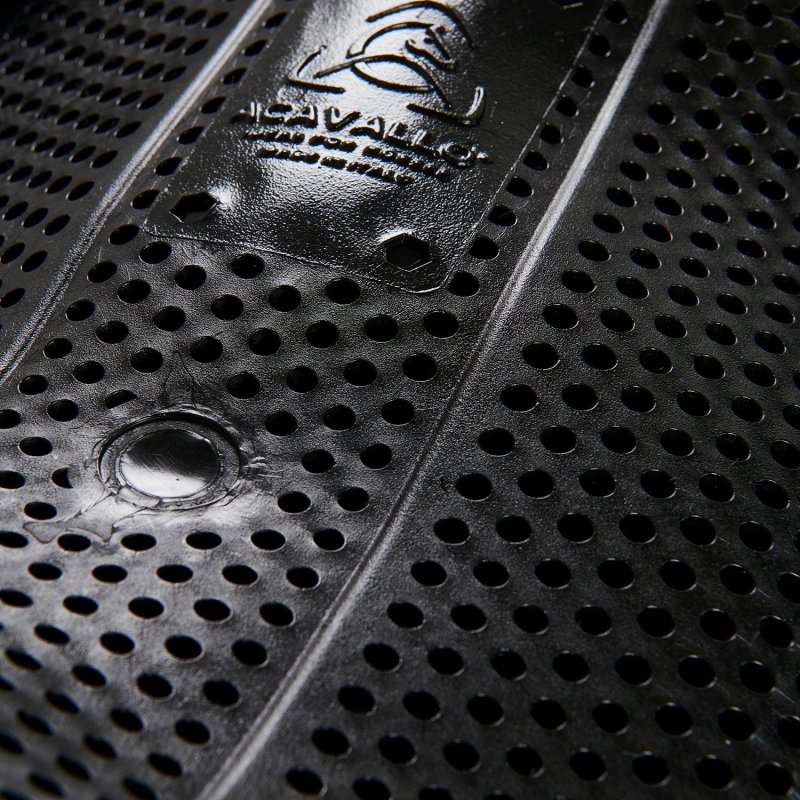 Acavallo Compensatore gel Classic rivestito in montone sintetico - Nero - colore lana sintetica Eco-Wool  Black