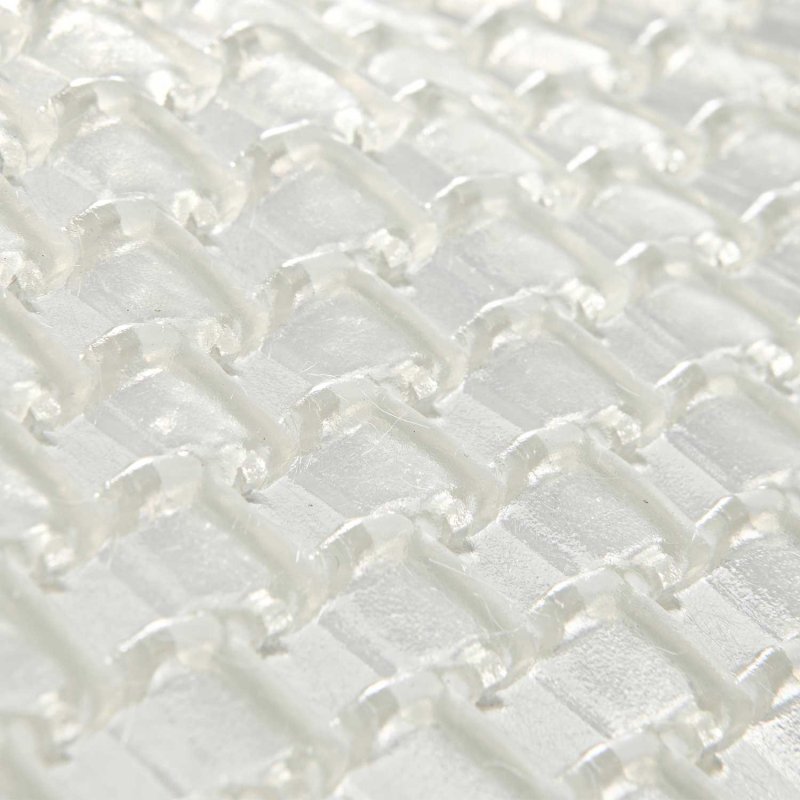 Acavallo Compensatore gel Respira con montone sintetico sagomato - Trasparente - colore lana sintetica Eco-Wool  White