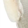 Acavallo Compensatore gel Classic Dri-Lex e mezzo bordo montone - Trasparente - colore montone Sheepskin  Natural
