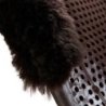 Acavallo Compensatore gel Classic Dri-Lex e mezzo bordo montone - Marrone - colore montone Sheepskin  Brown