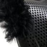 Acavallo Compensatore gel Classic Dri-Lex e mezzo bordo montone - Nero - colore montone Sheepskin  Black