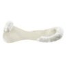 Acavallo Compensatore gel Classic con mezzo bordo in montone - Trasparente - colore montone Sheepskin  White