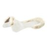 Acavallo Compensatore gel Classic con mezzo bordo in montone - Trasparente - colore montone Sheepskin  Natural