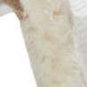 Acavallo Compensatore gel Classic con mezzo bordo in montone - Trasparente - colore montone Sheepskin  Natural