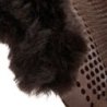 Acavallo Compensatore pony gel Classic con mezzo bordo montone - Marrone - colore montone Sheepskin  Brown