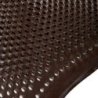 Acavallo Compensatore pony gel Classic con mezzo bordo montone - Marrone - colore montone Sheepskin  Brown