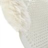 Acavallo Compensatore pony gel Classic con mezzo bordo montone - Trasparente - colore montone Sheepskin  Natural