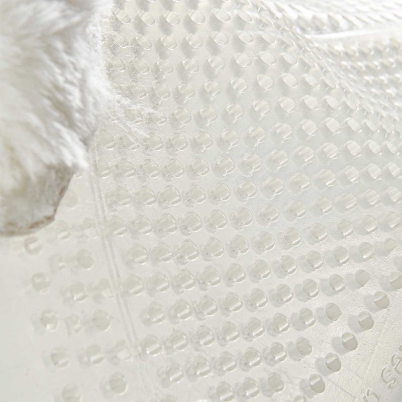 Acavallo Compensatore gel Classic con montone sagomato - Trasparente - colore montone Sheepskin  White