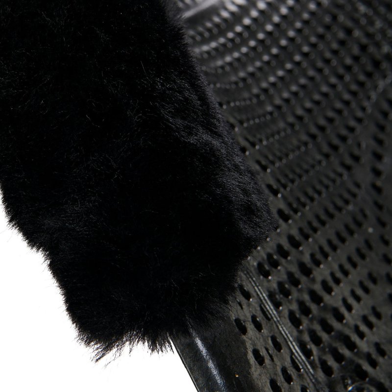 Acavallo Compensatore gel Classic con montone sagomato - Nero - colore montone Sheepskin  Black