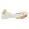 Acavallo Compensatore gel Classic con montone sagomato - Trasparente - colore montone Sheepskin  Natural