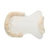 Acavallo Compensatore gel Classic con montone sagomato - Trasparente - colore montone Sheepskin  Natural