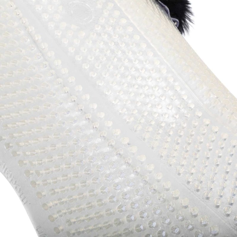 Acavallo Compensatore gel Classic con montone sagomato - Trasparente - colore montone Sheepskin  Black
