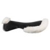 Acavallo Compensatore gel Classic con montone sagomato - Nero - colore montone Sheepskin  White
