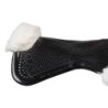 Acavallo Compensatore gel Classic con montone sagomato - Nero - colore montone Sheepskin  White