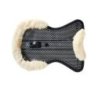 Acavallo Compensatore gel Classic con montone sagomato - Nero - colore montone Sheepskin  Natural