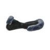 Acavallo Compensatore gel Classic con montone sagomato - Nero - colore montone Sheepskin  Grey
