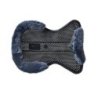 Acavallo Compensatore gel Classic con montone sagomato - Nero - colore montone Sheepskin  Grey