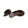 Acavallo Compensatore gel Classic con montone sagomato - Marrone - colore montone Sheepskin  Brown