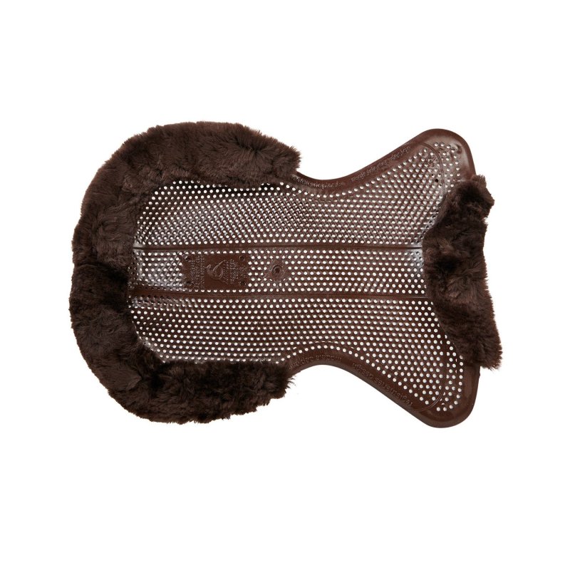 Acavallo Compensatore gel Classic con montone sagomato - Marrone - colore montone Sheepskin  Brown