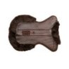 Acavallo Compensatore gel Classic con montone sagomato - Marrone - colore montone Sheepskin  Brown