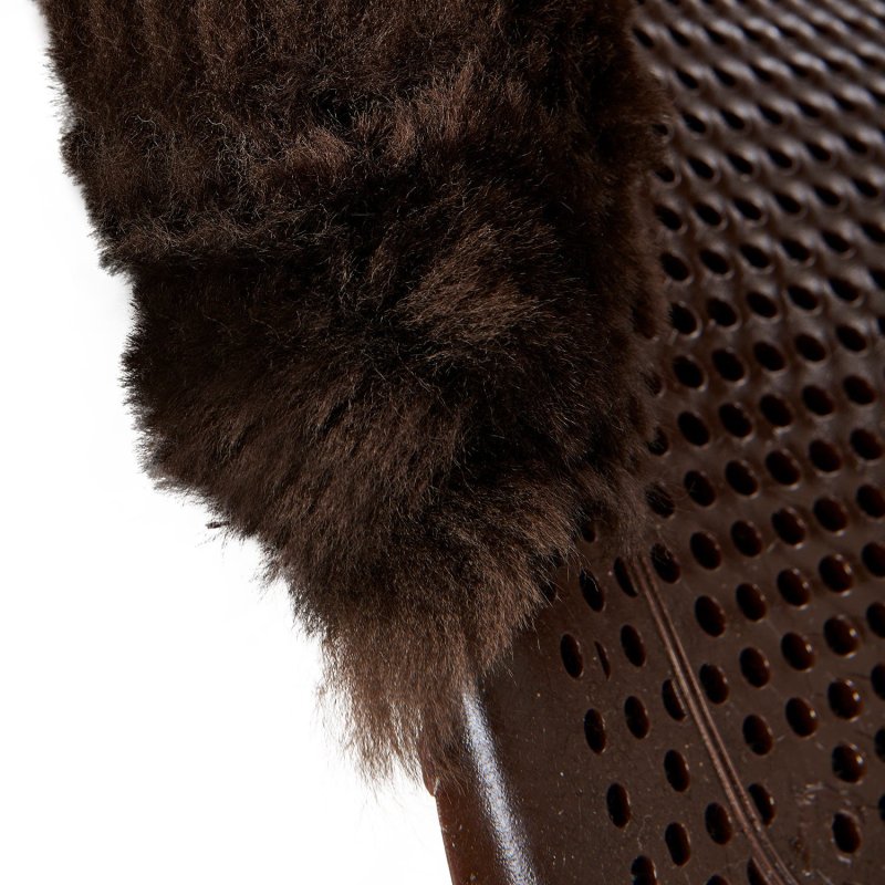 Acavallo Compensatore gel Classic con montone sagomato - Marrone - colore montone Sheepskin  Brown
