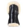Acavallo Compensatore gel Classic con Dri-Lex e montone - Nero - colore montone Sheepskin  Natural
