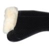 Acavallo Compensatore gel Classic con Dri-Lex e montone - Nero - colore montone Sheepskin  Natural